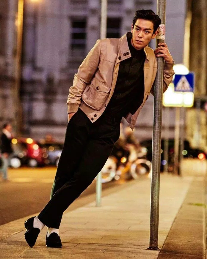 Nam thần tượng TOP (BIGBANG) sinh năm 1987, sở hữu chiều cao nổi bật 1m82. (Nguồn: Internet) Nam thần tượng TOP (BIGBANG) sinh năm 1987, sở hữu chiều cao nổi bật 1m82. (Nguồn: Internet)