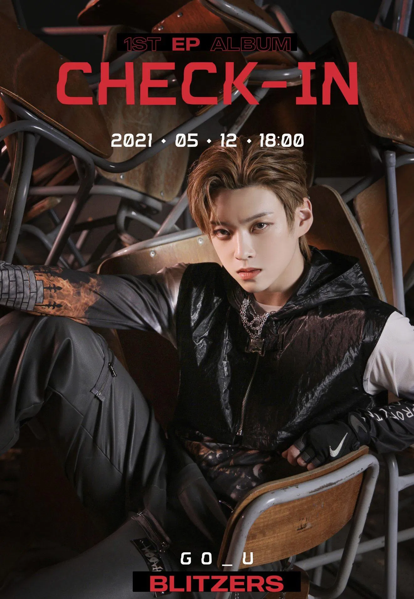 Thành viên Go_U của nhóm nhạc nam BLITZERS. (Nguồn: Internet) Thành viên Go_U của nhóm nhạc nam BLITZERS. (Nguồn: Internet)