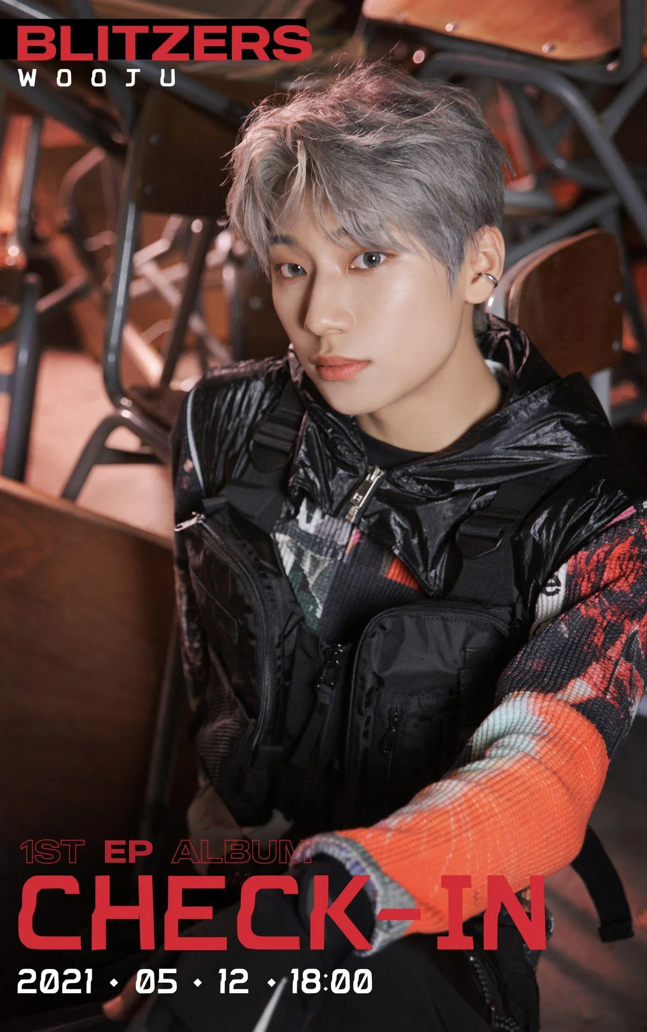 Thành viên Wooju của nhóm nhạc nam BLITZERS. (Nguồn: Internet) Thành viên Wooju của nhóm nhạc nam BLITZERS. (Nguồn: Internet)