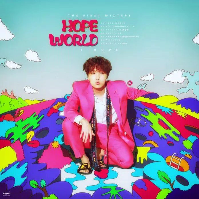 J-Hope (BTS) với album Hope World (2018) xếp hạng thứ 63 trên Billboard 200 (ảnh: internet)