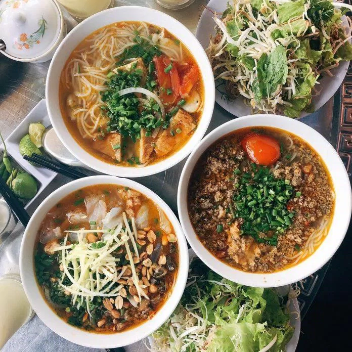 Bún rạm - Ảnh: internet