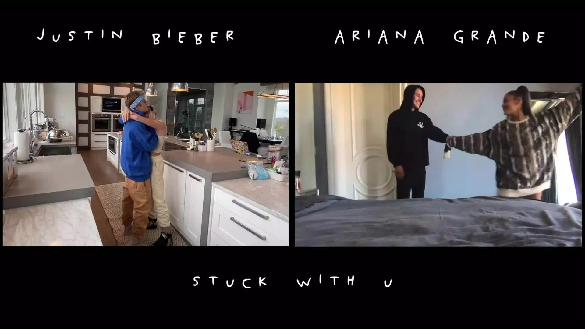 Ariana Grande và Dalton Gomez trong MV Stuck With U của ca sĩ Justin Bieber (Ảnh: Internet). Ariana Grande và Dalton Gomez trong MV Stuck With U của ca sĩ Justin Bieber (Ảnh: Internet).