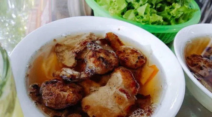Một suất bún của Bún chả Ba Cô Tiên (Nguồn: Internet) Một suất bún của Bún chả Ba Cô Tiên (Nguồn: Internet)