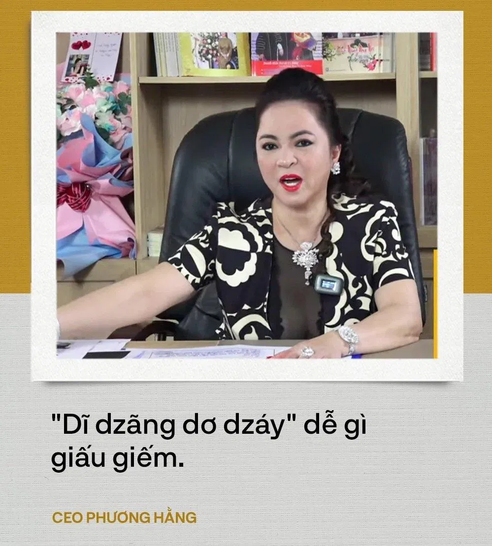 Diz dzãng dơ dáy dễ gì giấu giếm. (Ảnh: Internet)