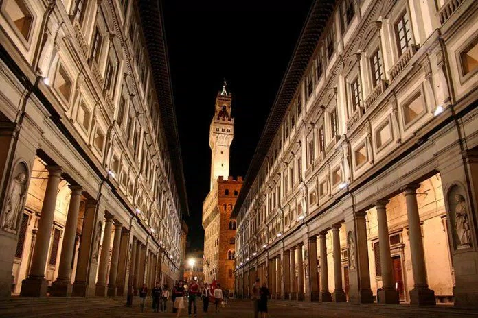 Phòng trưng bày Uffizi (Ảnh: Internet). Phòng trưng bày Uffizi (Ảnh: Internet).