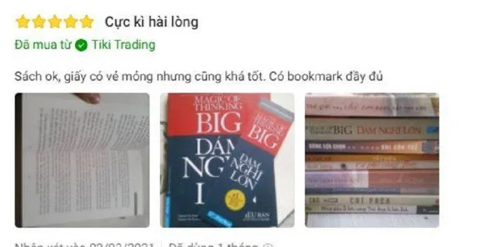 Bình luận tích cực từ độc giả (Ảnh: BlogAnChoi)