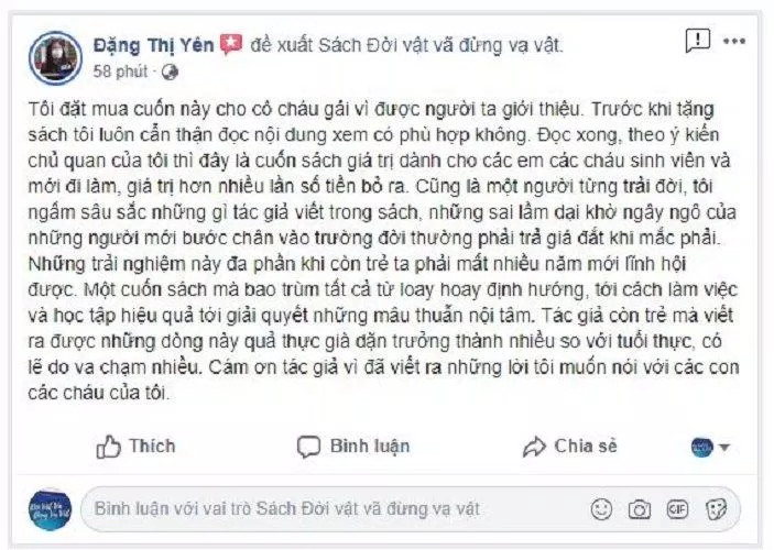 Phản hồi tích cực từ độc giả. (Nguồn: Ixomxom)