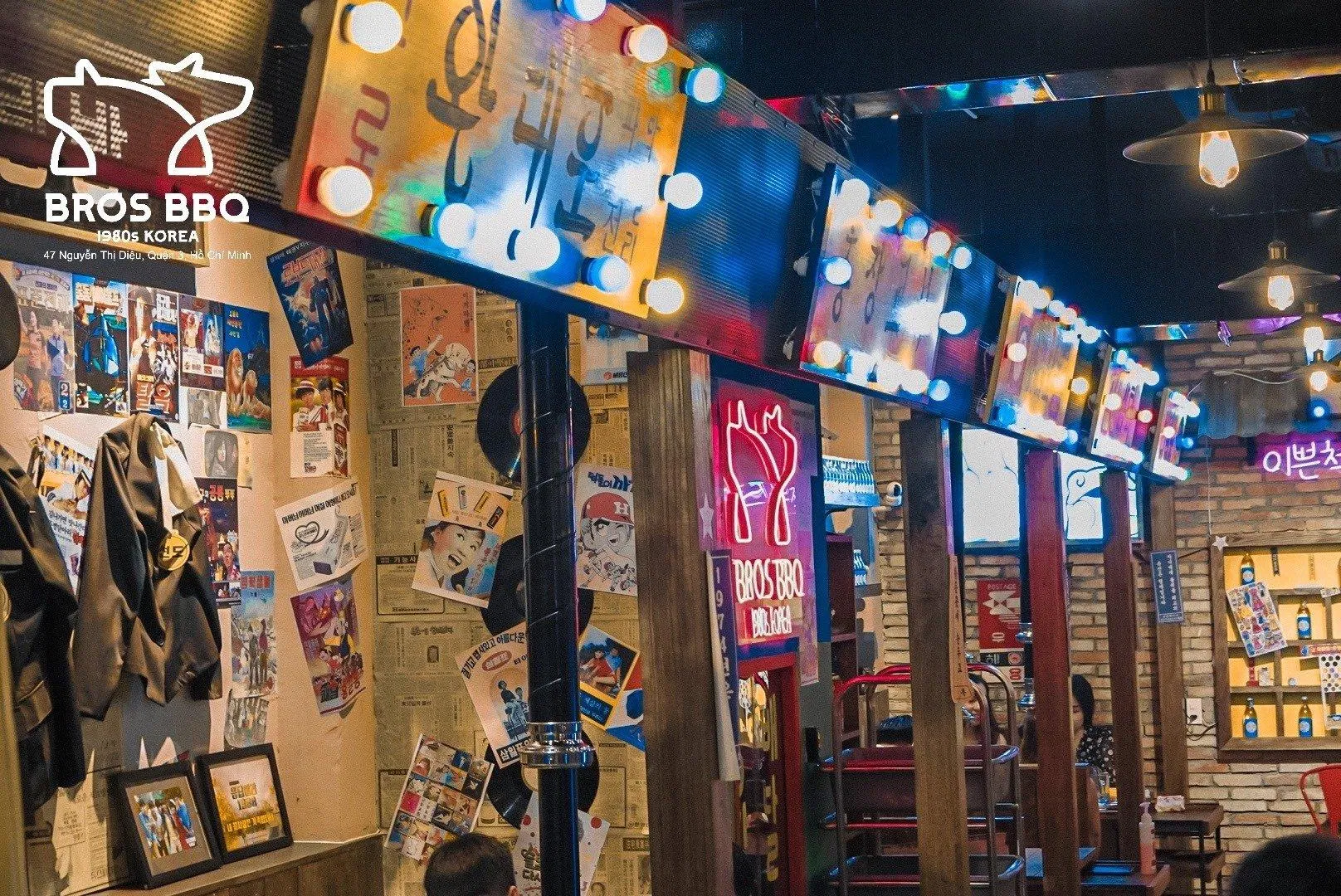 Không gian chuẩn hàn của Bros BBQ (Ảnh Bros BBQ)