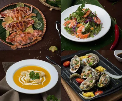 Thực đơn phong phú tại Bay Seafood Buffet (Nguồn: Internet) Thực đơn phong phú tại Bay Seafood Buffet (Nguồn: Internet)