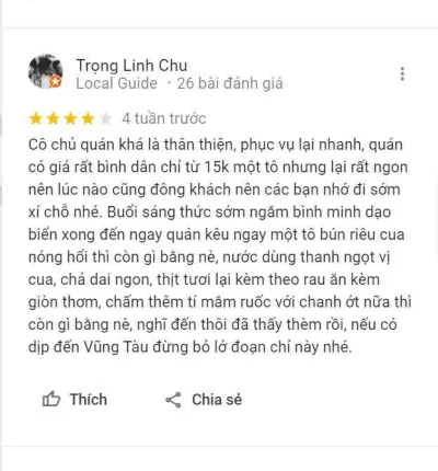 Đánh giá của khách hàng về Buffet Hải sản & Dimsum Cửu Vân Long (Nguồn: Internet) Đánh giá của khách hàng về Buffet Hải sản & Dimsum Cửu Vân Long (Nguồn: Internet)