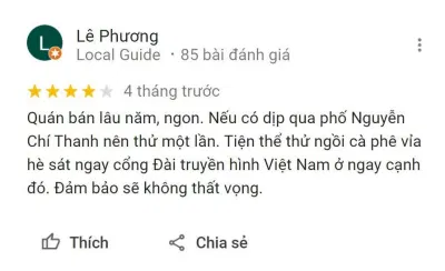 Đánh giá của khách hàng về Bún chả Ngọc Khánh (Nguồn: BlogAnChoi) Đánh giá của khách hàng về Bún chả Ngọc Khánh (Nguồn: BlogAnChoi)