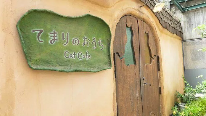 Cánh cổng của quán Temari no Ouchi (Ảnh: Internet).