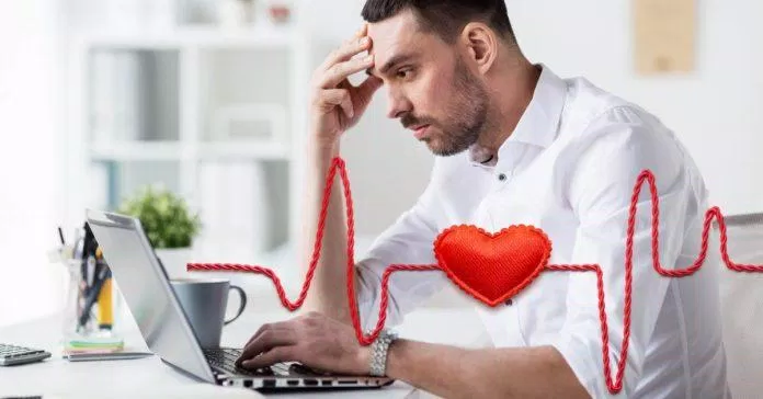 Stress kéo dài có thể gây hại cho hệ tim mạch (Ảnh: Internet).