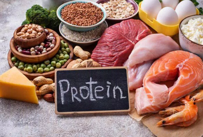 Protein là thành phần giúp cơ bắp phát triển (Ảnh: Internet).