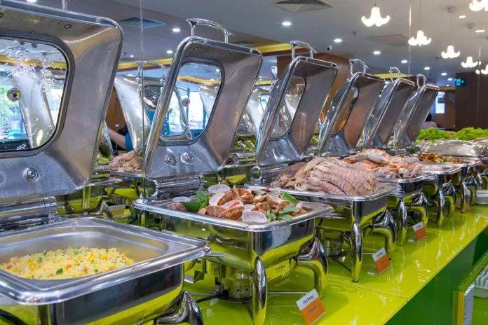Các món buffet tại Nhà hàng Buffet Chef Dzung (Nguồn: Internet)