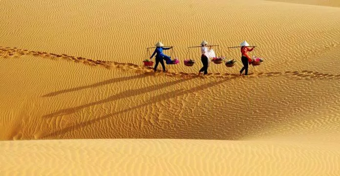 Đồi Cát Mũi Né (Nguồn: Internet). Đồi Cát Mũi Né (Nguồn: Internet).