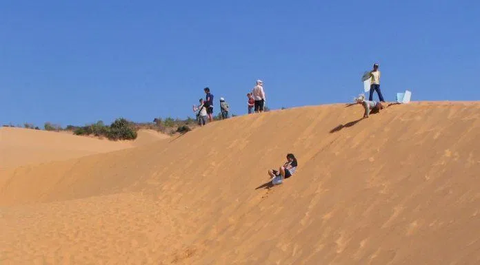 Đồi Cát Mũi Né (Nguồn: Internet).