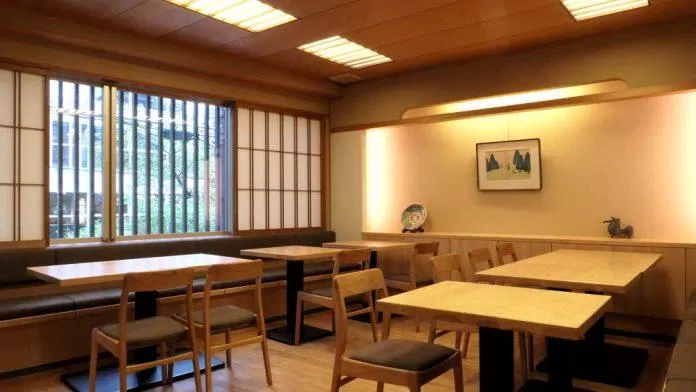 Không gian bên trong nhà hàng Menami (Ảnh: Internet).