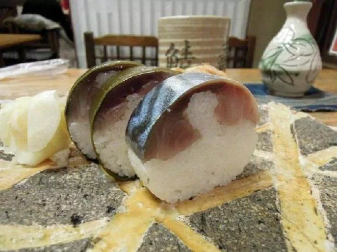 Saba sushi của Kyoto (Ảnh: Internet).