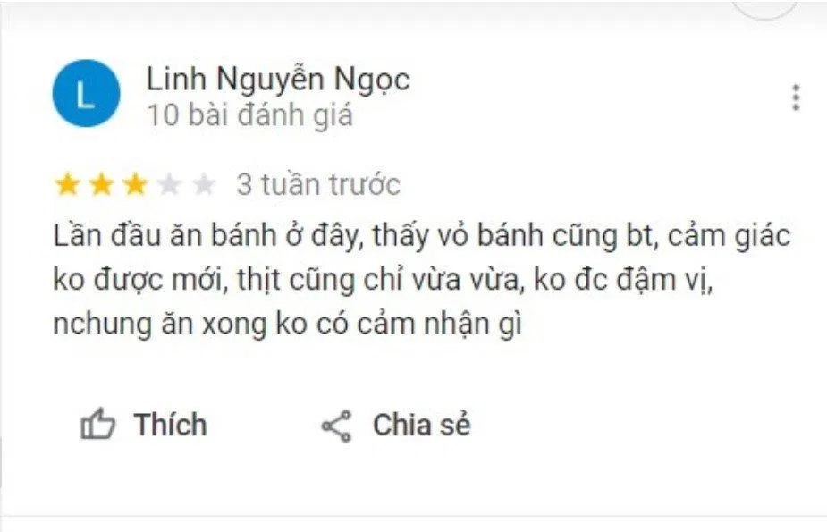 Đánh giá của khách hàng về Burger King (Nguồn: BlogAnChoi) Đánh giá của khách hàng về Burger King (Nguồn: BlogAnChoi)