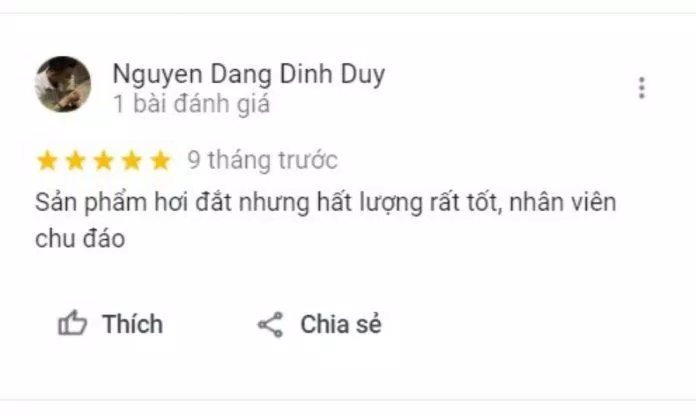 Đánh giá của khách hàng về Burger King (Nguồn: BlogAnChoi)