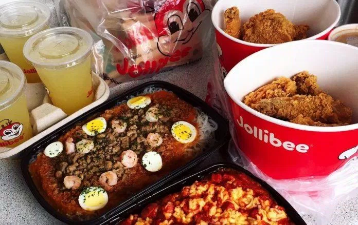 Thực đơn của Jollibee (Nguồn: Internet)
