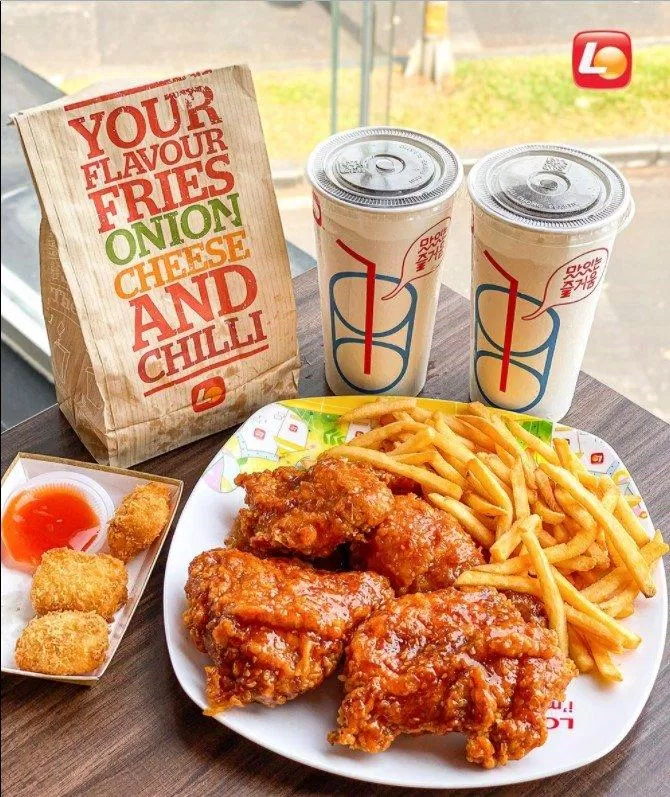Đồ ăn tại Lotteria (Nguồn: Internet) Đồ ăn tại Lotteria (Nguồn: Internet)