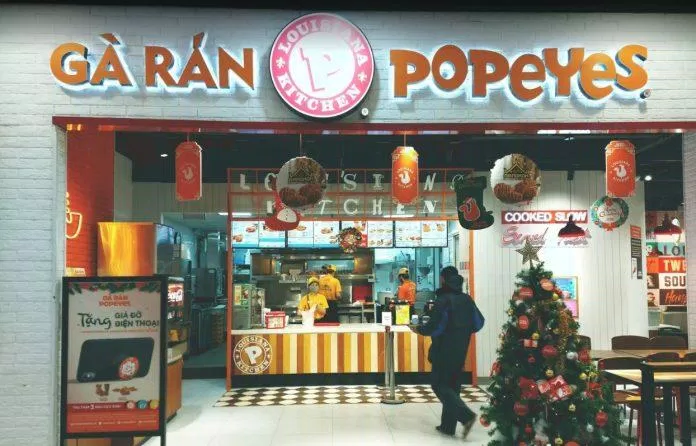 Hình ảnh Popeyes (Nguồn: Internet) Hình ảnh Popeyes (Nguồn: Internet)