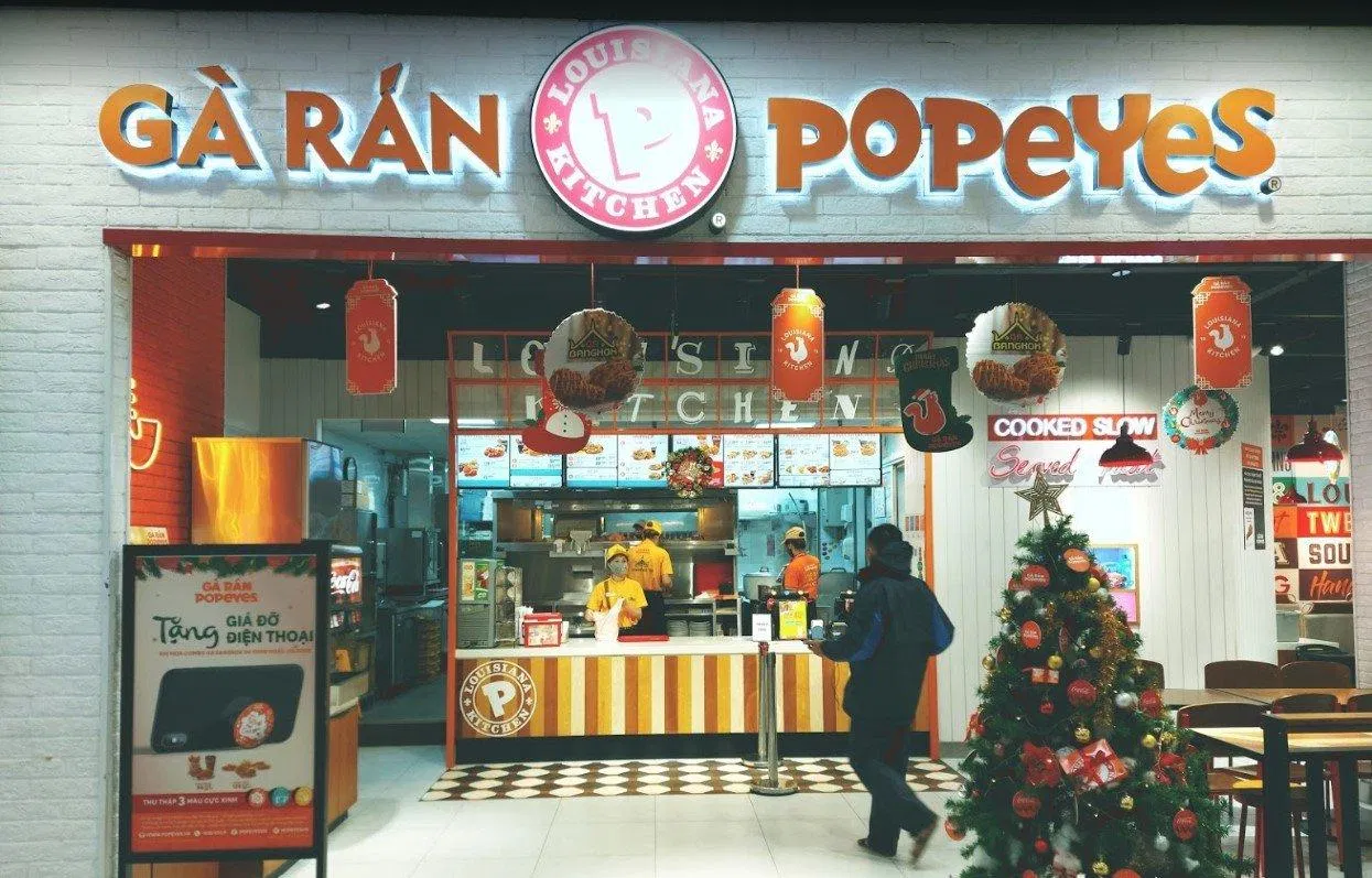 Hình ảnh Popeyes (Nguồn: Internet) Hình ảnh Popeyes (Nguồn: Internet)