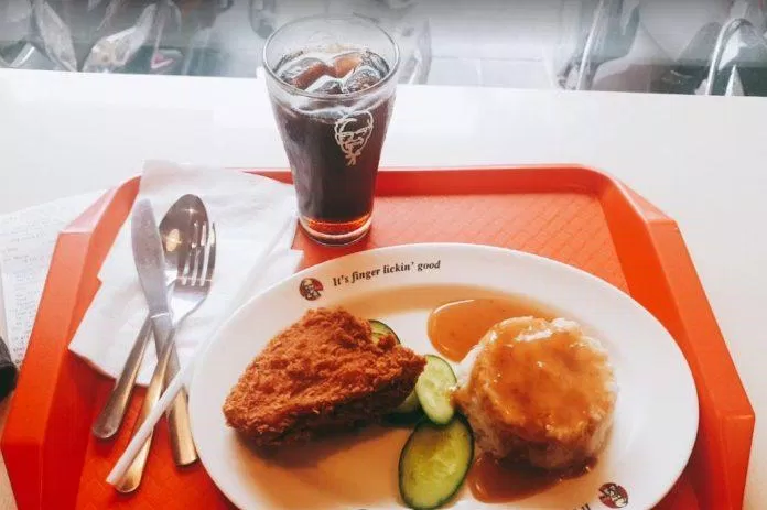 Đồ ăn tại KFC (Nguồn: Internet)