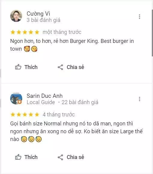 Đánh giá của khách hàng về Valhalla Grill (Nguồn: BlogAnChoi) Đánh giá của khách hàng về Valhalla Grill (Nguồn: BlogAnChoi)