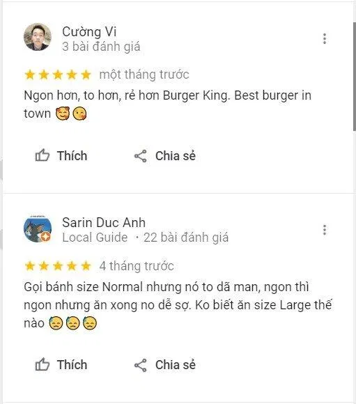 Đánh giá của khách hàng về Valhalla Grill (Nguồn: BlogAnChoi) Đánh giá của khách hàng về Valhalla Grill (Nguồn: BlogAnChoi)