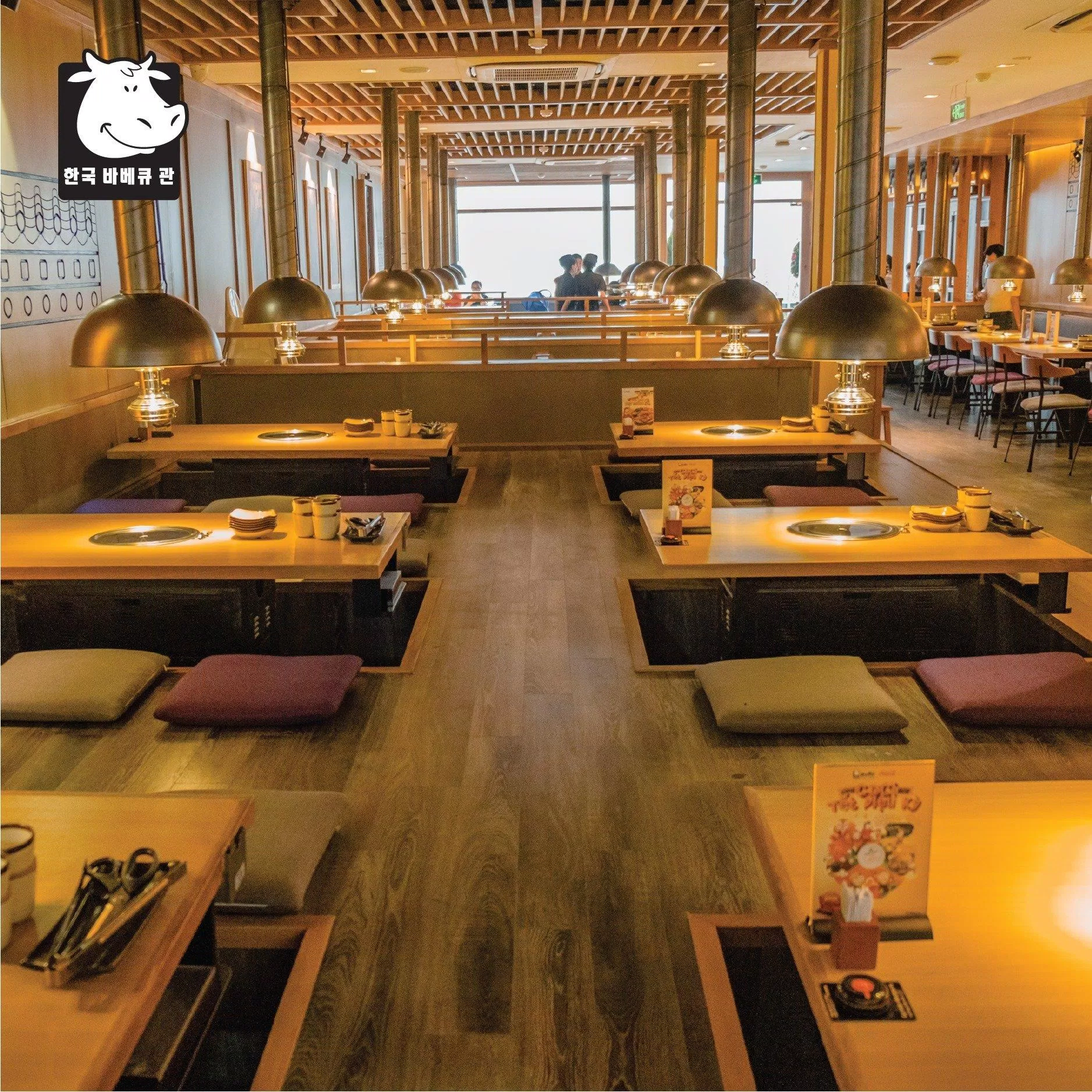 Khu vực ngồi đặc biệt tại Gogi House (Nguồn: Internet) Khu vực ngồi đặc biệt tại Gogi House (Nguồn: Internet)