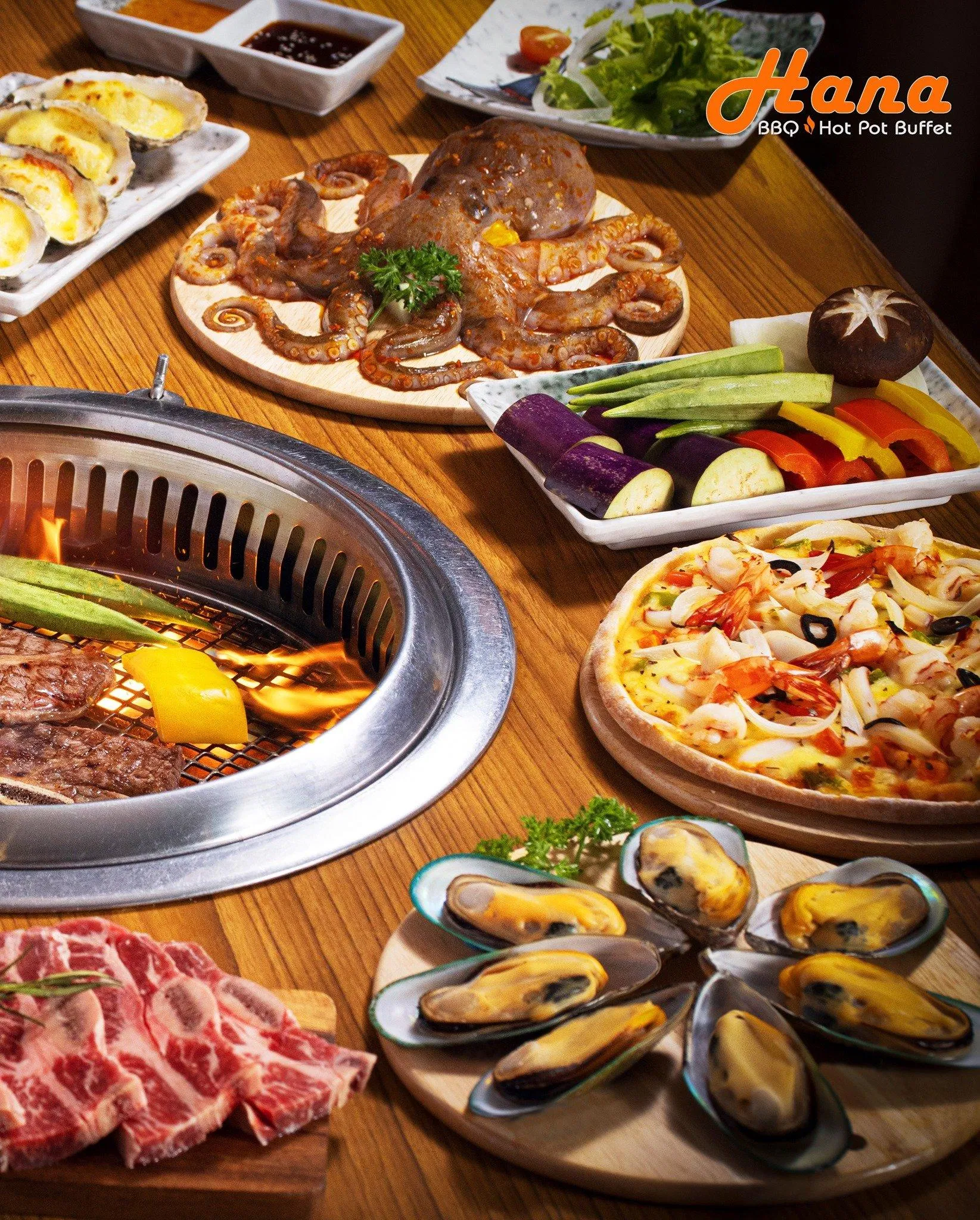 Hana BBQ & Hot Pot Buffet (Ảnh Facebook Hana BBQ & Hot Pot Buffet)