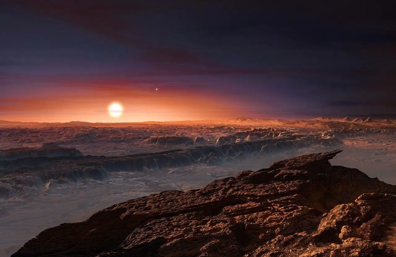 Bề mặt hành tinh Proxima b (Ảnh: Internet)