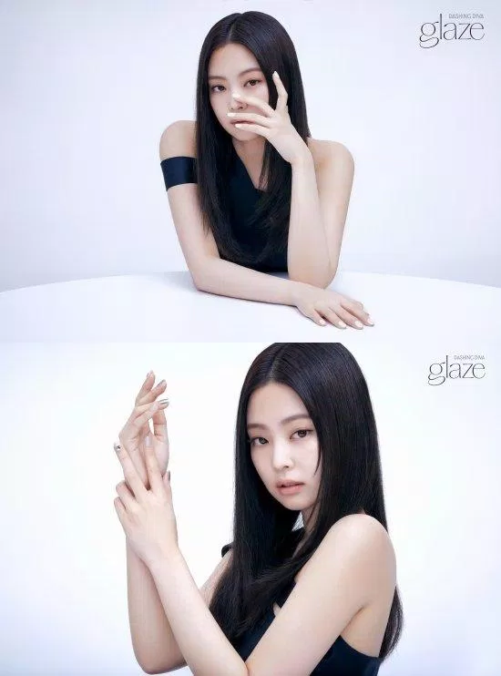 Jennie quảng cáo cho nhãn hàng Glaze của Dashing Diva (Ảnh: Internet). Jennie quảng cáo cho nhãn hàng Glaze của Dashing Diva (Ảnh: Internet).