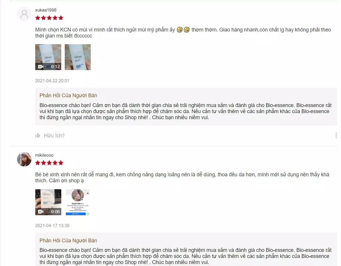Đánh giá của khách hàng khi sử dụng (Nguồn: BlogAnChoi) Đánh giá của khách hàng khi sử dụng (Nguồn: BlogAnChoi)