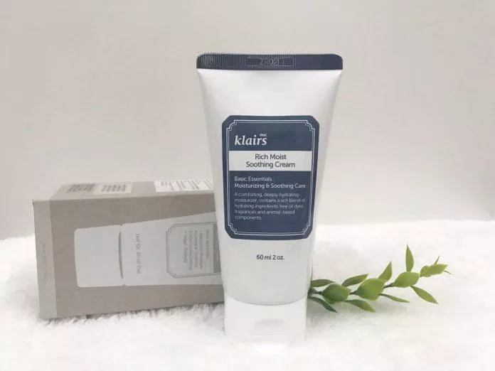 Kem dưỡng ẩm Klairs Rich Moist Soothing Cream là sản phẩm an toàn lành tính phù hợp làn da nhạy cảm ( Nguồn: internet)