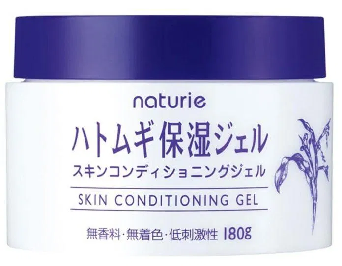 Kem dưỡng ẩm Naturie Skin Conditioning Gel với chiết xuất từ hạt ý dĩ giàu chất chống oxy hóa cho da ( Nguồn: internet)