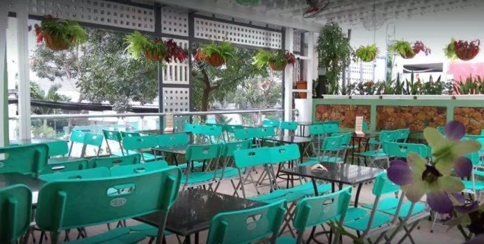 Một góc quá được trang trí với cây xanh vô cùng tươi mát và thơ mộng (ảnh: internet)