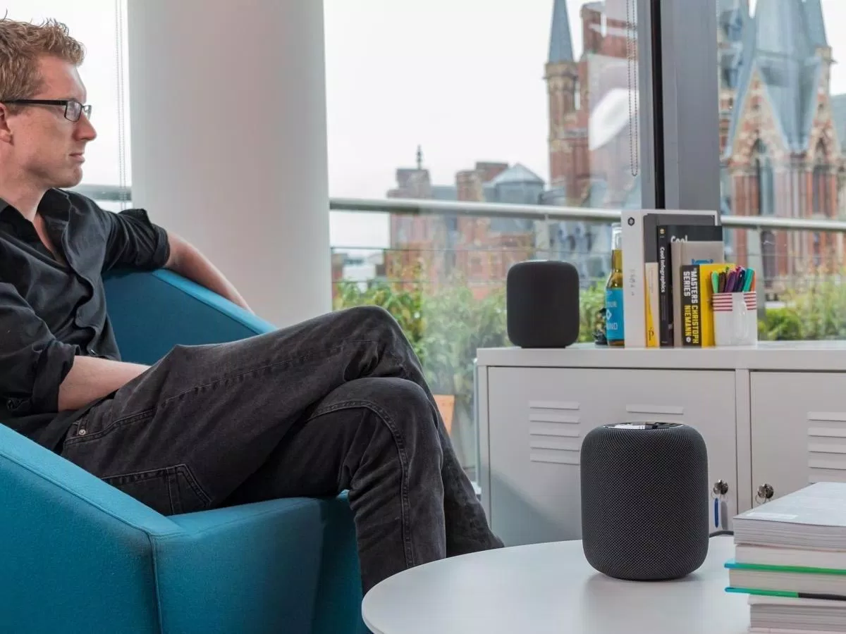 Chiếc loa HomePod nhỏ gọn và chất lượng cũng rất đáng nể! (Ảnh: Internet). Chiếc loa HomePod nhỏ gọn và chất lượng cũng rất đáng nể! (Ảnh: Internet).