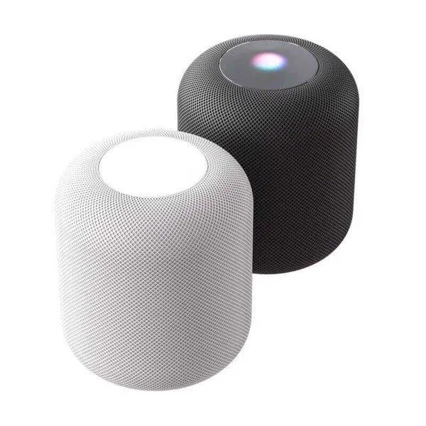 Sản phẩm loa HomePod có hai màu trắng đen (Ảnh: Internet). Sản phẩm loa HomePod có hai màu trắng đen (Ảnh: Internet).