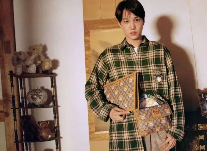 Vào tháng 9/2019, Kai (EXO) đã trở thành đại sứ toàn cầu Hàn Quốc đầu tiên cho thương hiệu Gucci. (Nguồn: Internet)