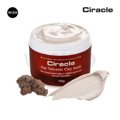 Mặt nạ đất sét cho da dầu mụn Ciracle Jeju Volcanic Clay Mask. (ảnh: internet)