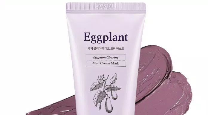 Mặt nạ đất sét cho da khô, nhạy cảm PAPARECIPE Eggplant Clearing Mud Cream Mask. (ảnh: internet)