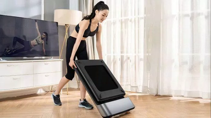 Có thể dễ dàng gấp gọn máy khi không sử dụng (Ảnh: Internet).