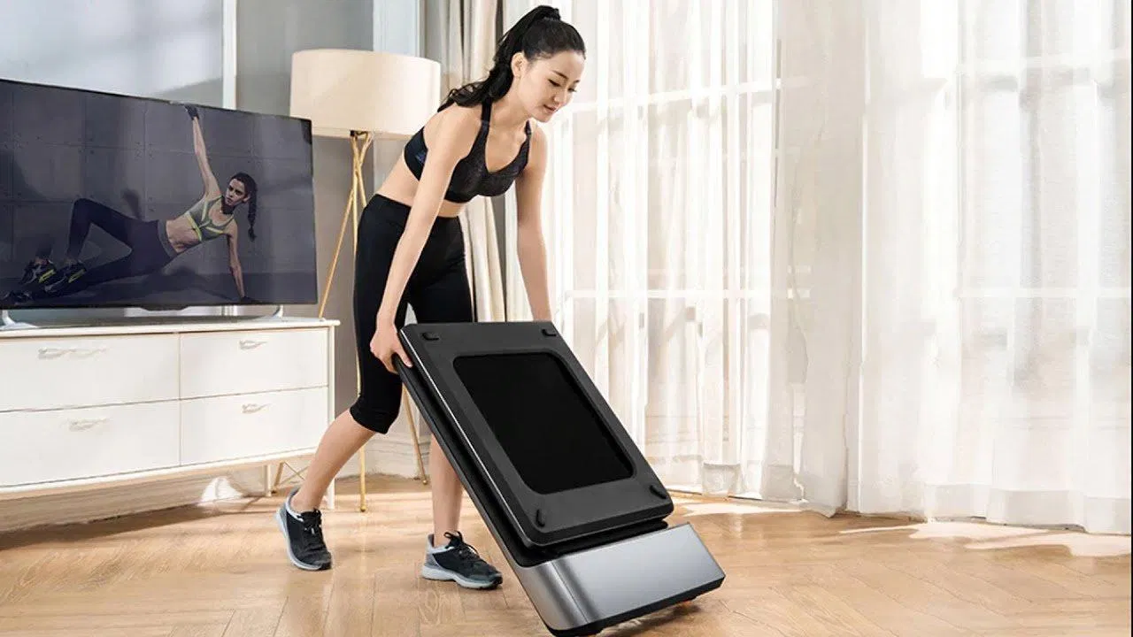 Có thể dễ dàng gấp gọn máy khi không sử dụng (Ảnh: Internet).