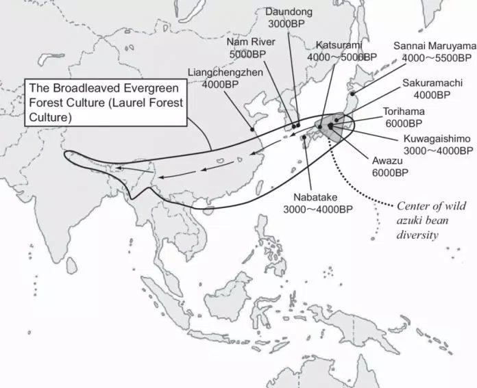 Những vùng của châu Á được cho là có cùng chung nền văn hóa từ xa xưa (Ảnh: Internet).