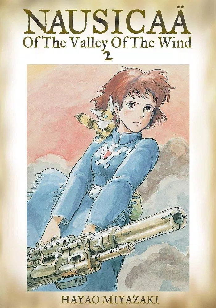 Phiên bản manga của Nausicaa do chính Miyazaki Hayao sáng tác (Ảnh: Internet). Phiên bản manga của Nausicaa do chính Miyazaki Hayao sáng tác (Ảnh: Internet).