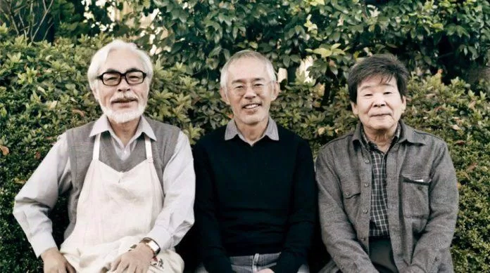 Ba nhà sáng lập của hãng phim Ghibli: Miyazaki Hayao, Suzuki Toshio và Takahata Isao (Ảnh: Internet).